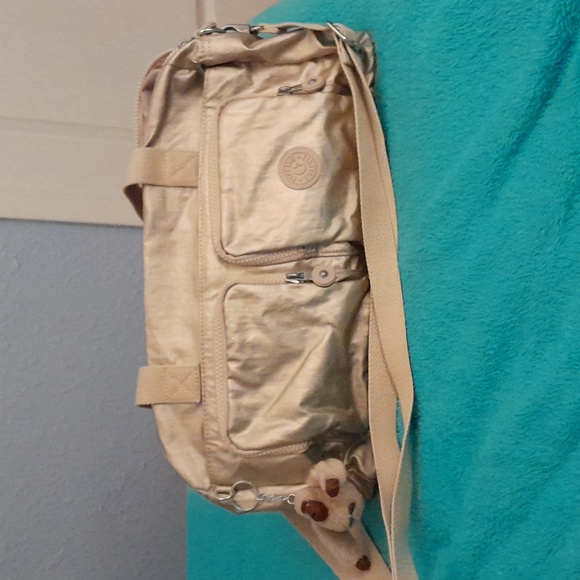 Kipling Bags Kipling Metallic Crossbody Bag With The Gorilla Jayla